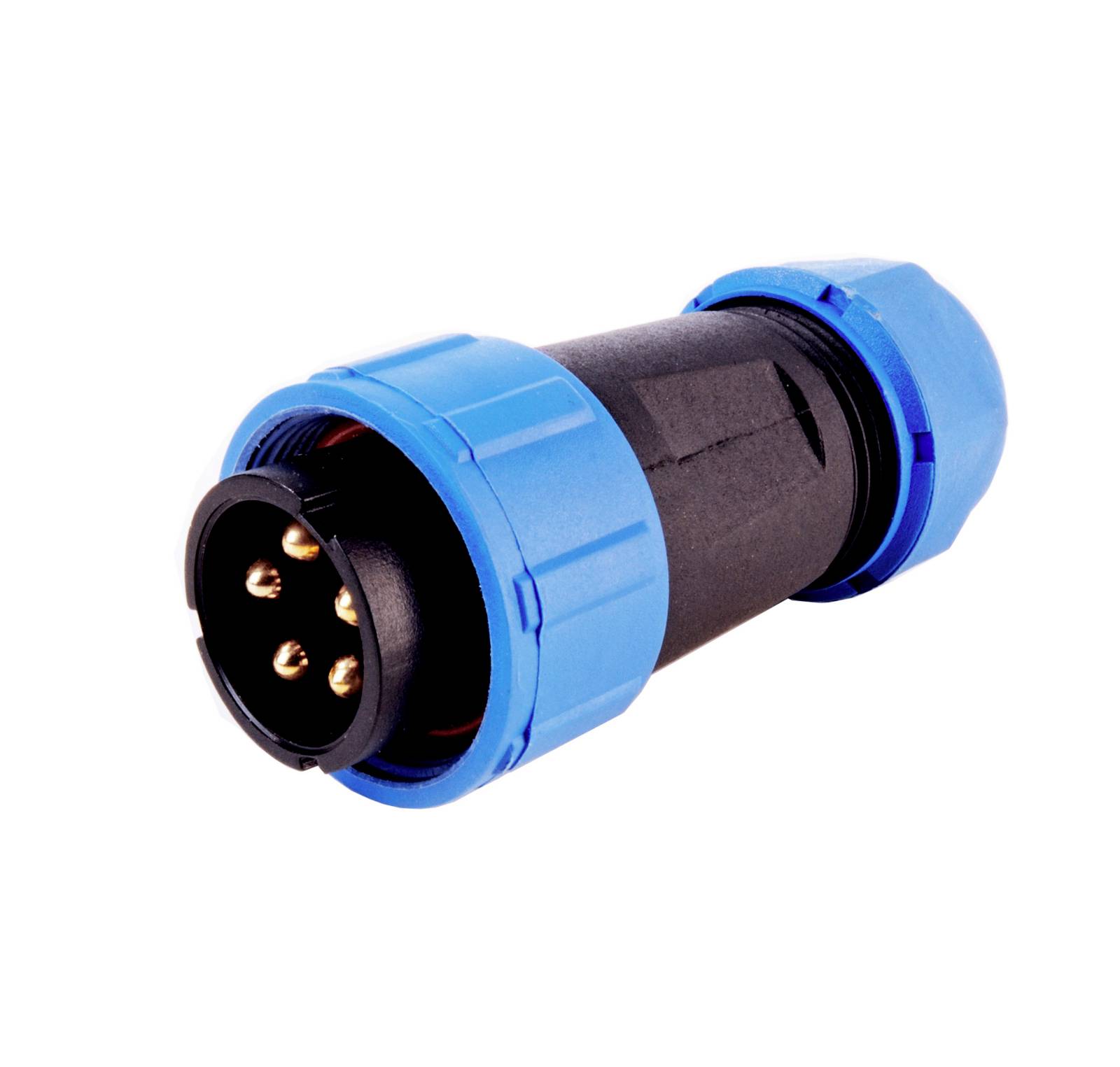 Deko Light 940057 Conector de bala Conector, recto Número total de polos: 5 1 UD(S).-0