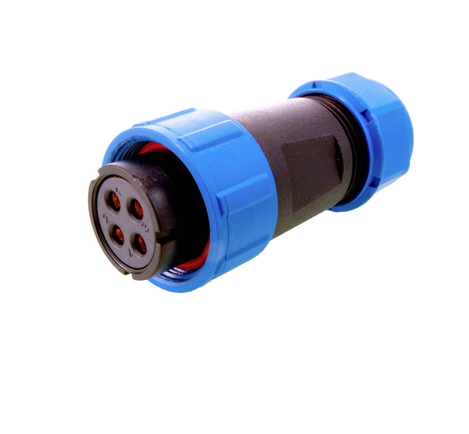 Deko Light 940061 Conector de bala Acoplamiento, recto Número total de polos: 4 1 UD(S).-0