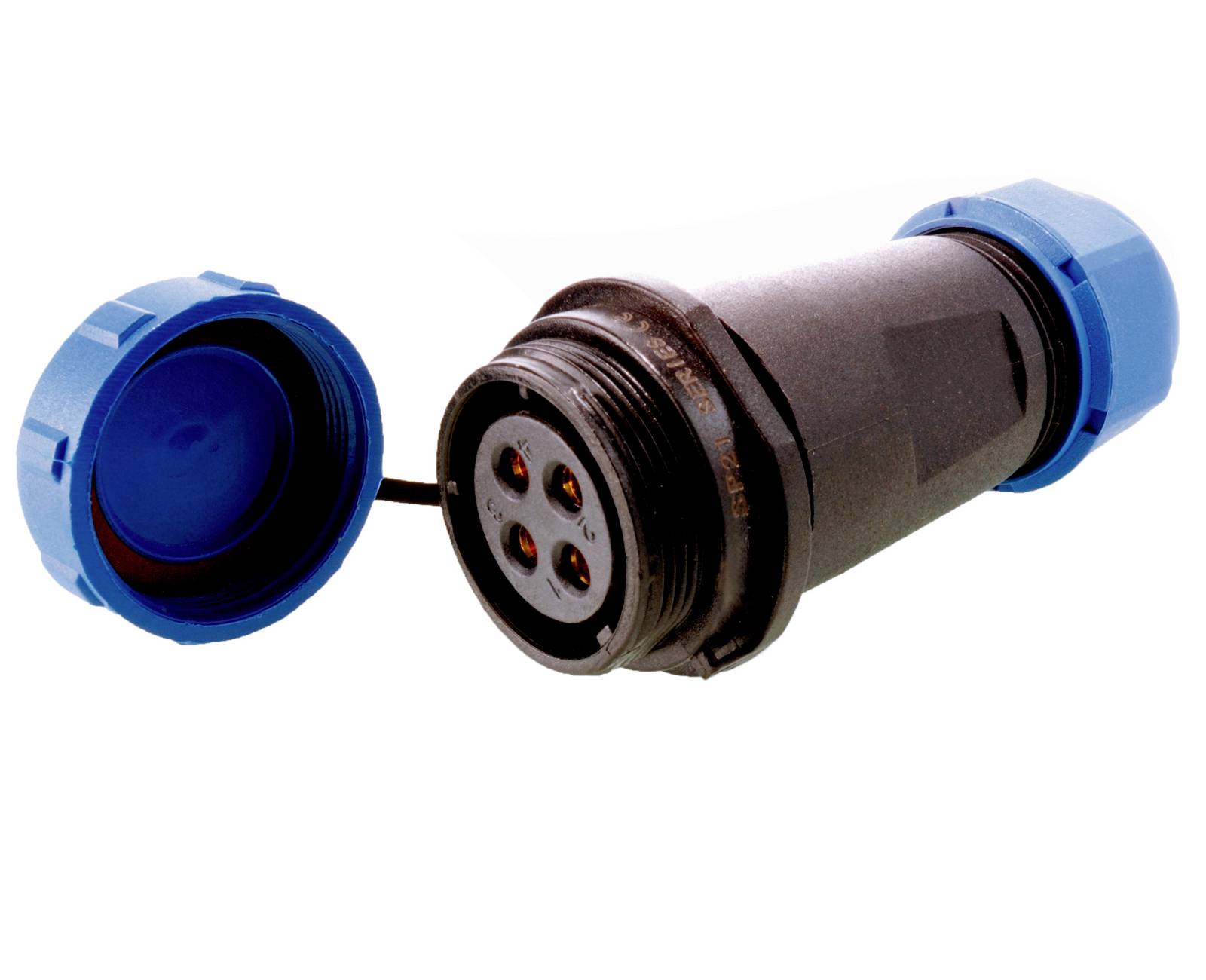 Deko Light 940063 Conector de bala Acoplamiento, recto Número total de polos: 4 1 UD(S).-0