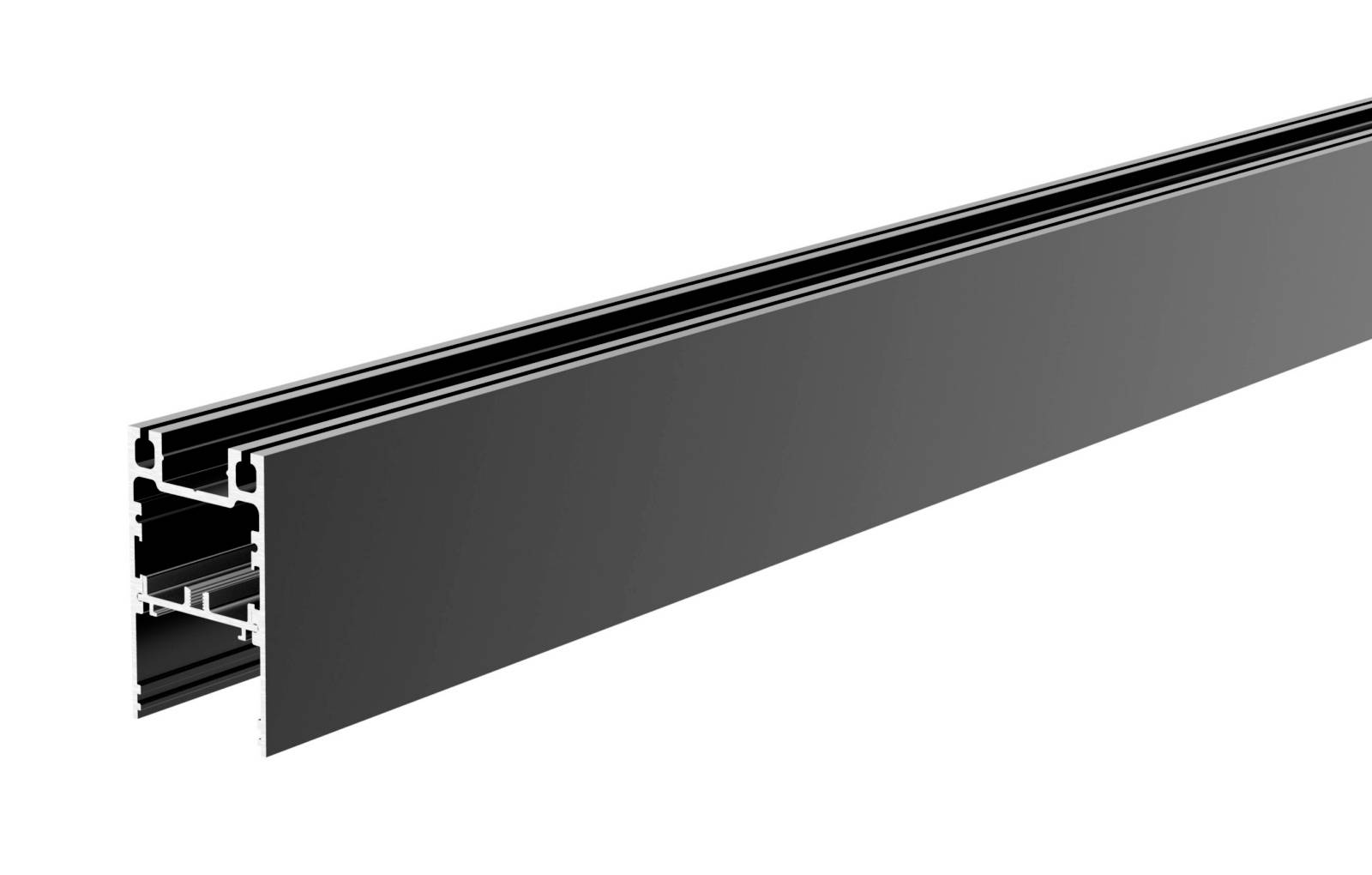 Deko Light 970575 PLANO ES Perfil Aluminio (Lon. x Anch. x Alt.) 2500 x 38 x 62 mm Piece 1 UD(S).
