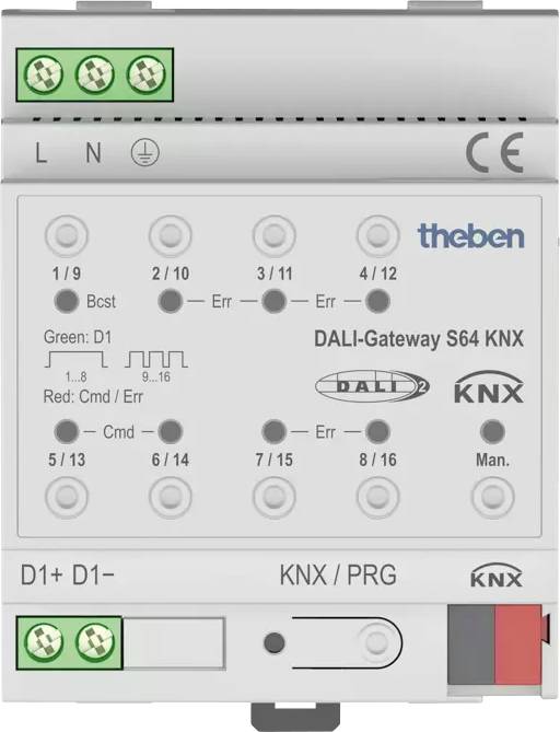 Theben KNX 4940301 Interfaz S64 KNXBasic 1-fach