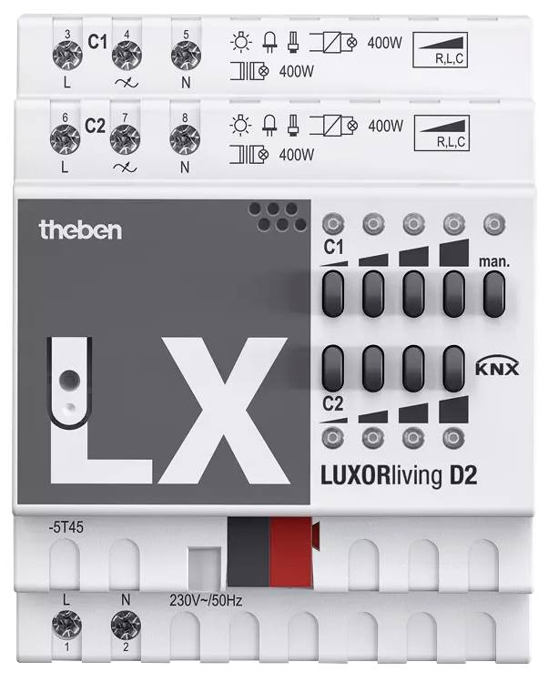 Theben 4800470 Factor de atenuación LUXORliving D2