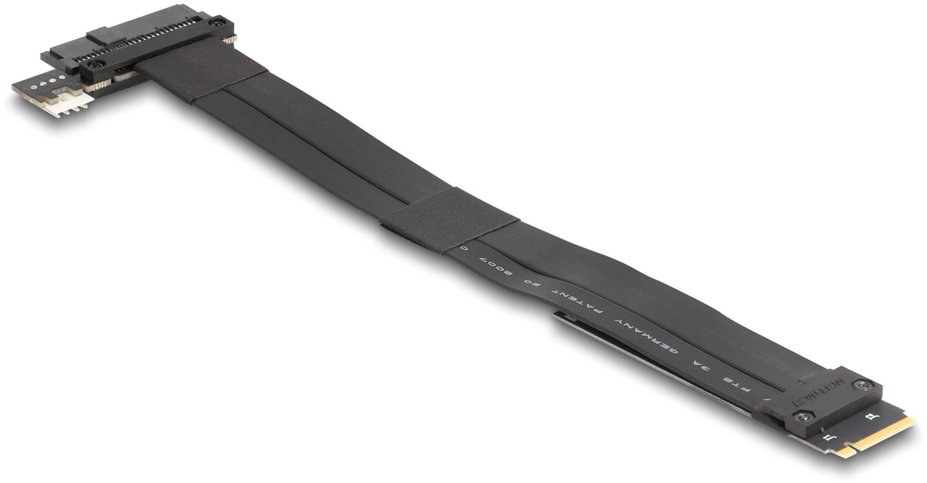 Delock 64216 Tarjeta insertable serie/paralela M.2, U.2 PCIe-3