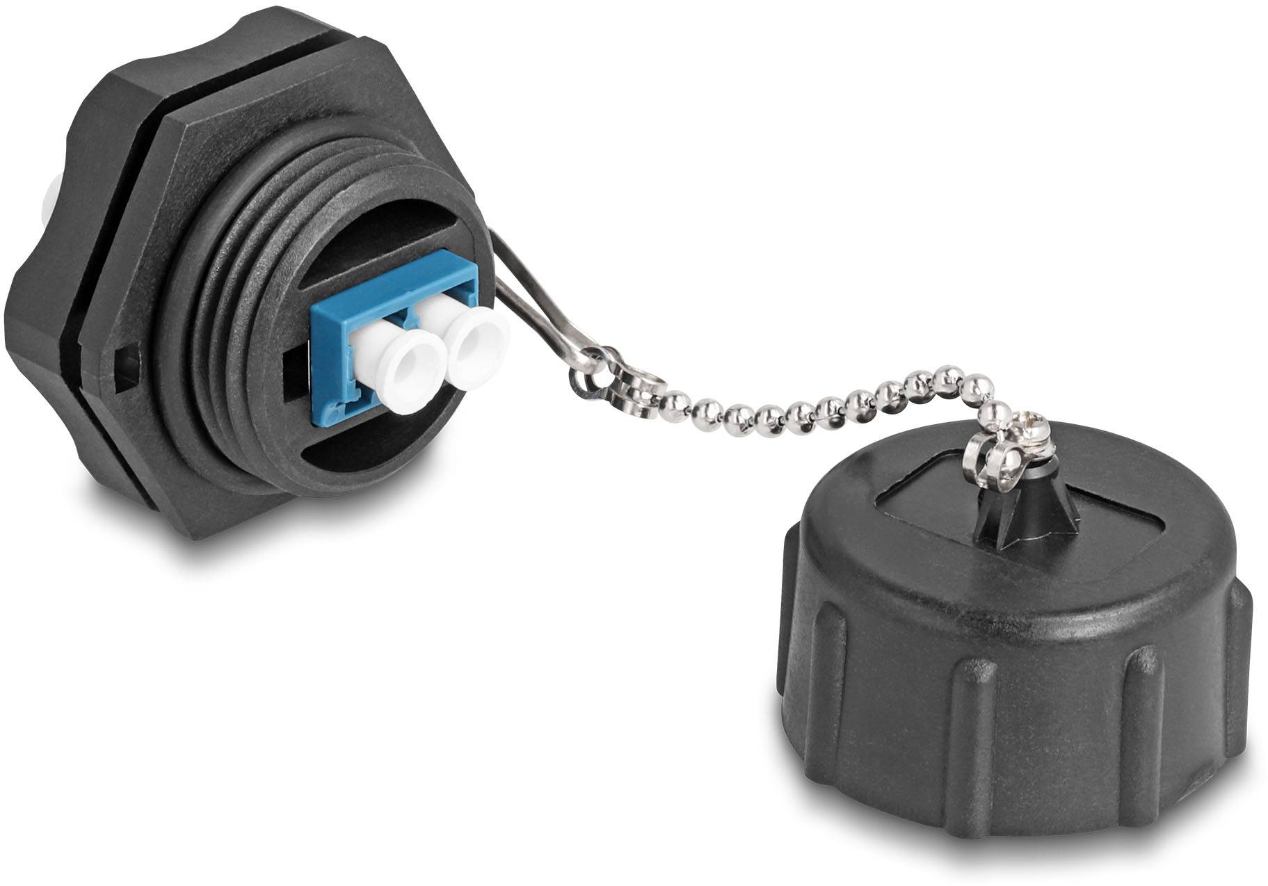 Delock Fibra óptica, clavija de conexión, accesorio 87886 Adaptador de paso Bag-2