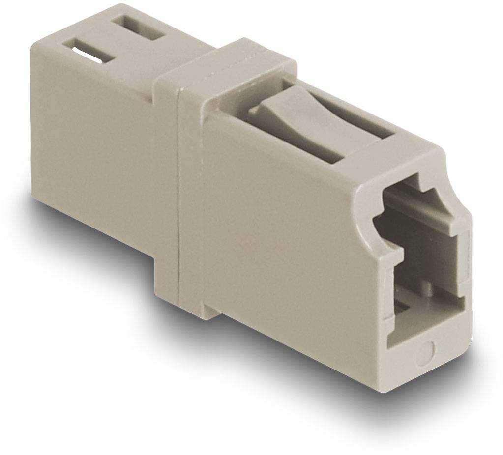 Delock Adaptador de fibra óptica 87986 Adaptador de paso Bag-1