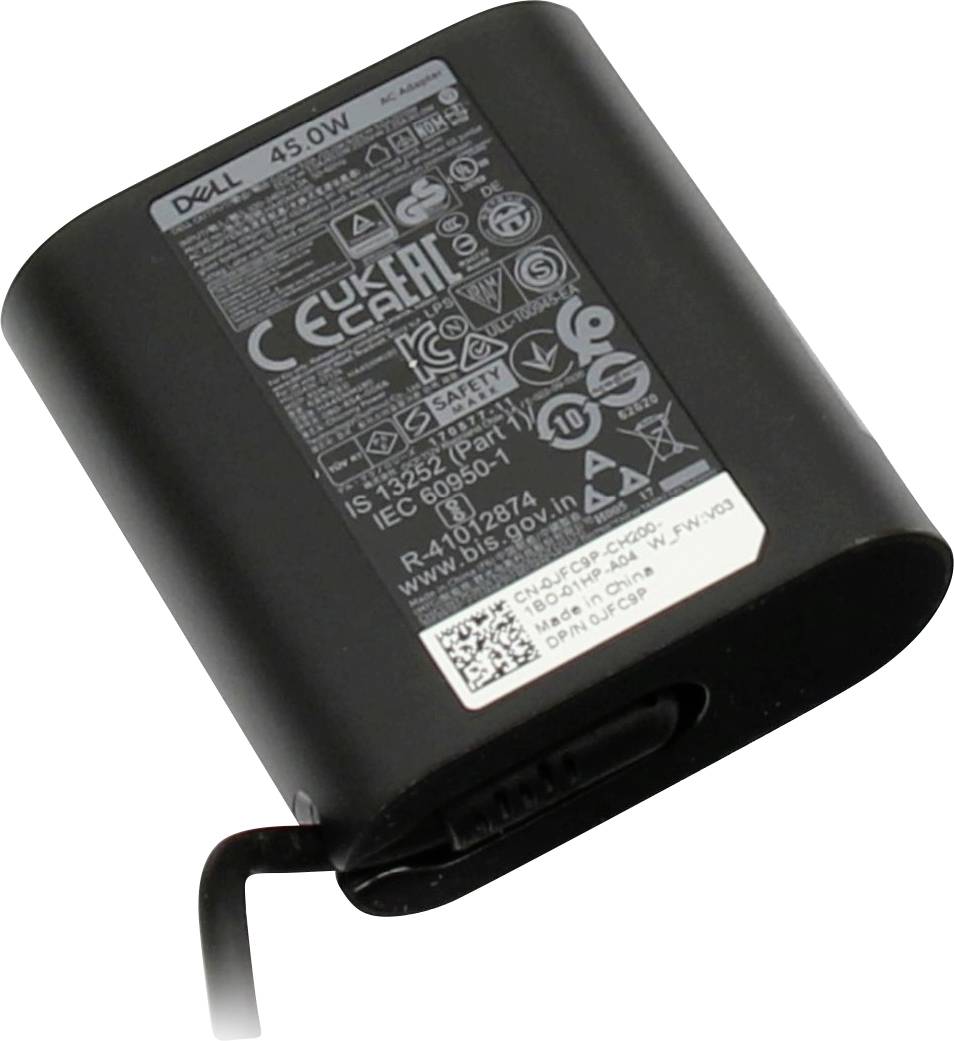Dell Netzteil JFC9P Fuente de alimentación para ordenador portátil 45 W 20 V 2 A-0