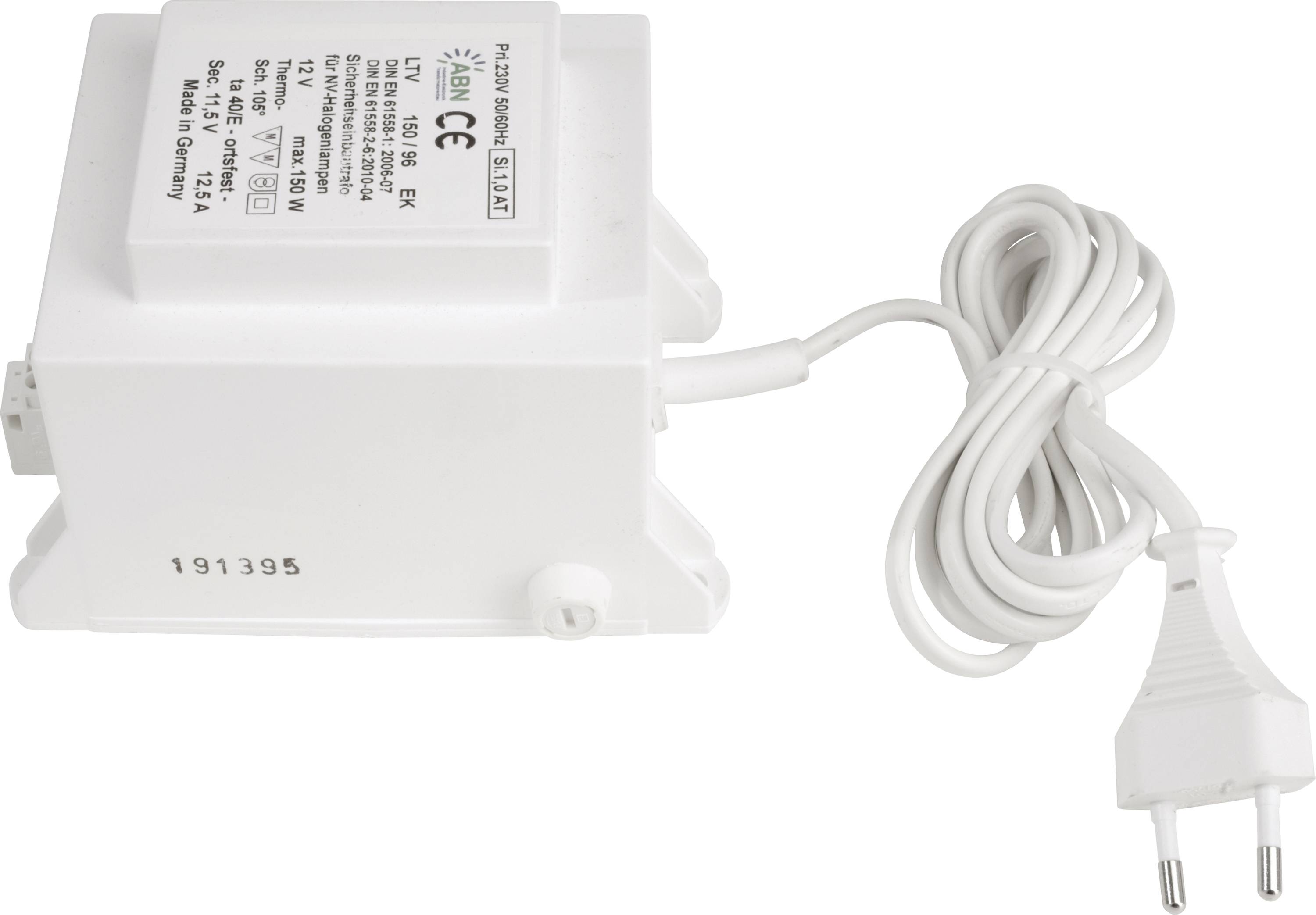 ABN DIM, CV, 11,5V AC, 150 W, IP20 Transformador de LED 7500 - 12500 mA 1 UD(S).