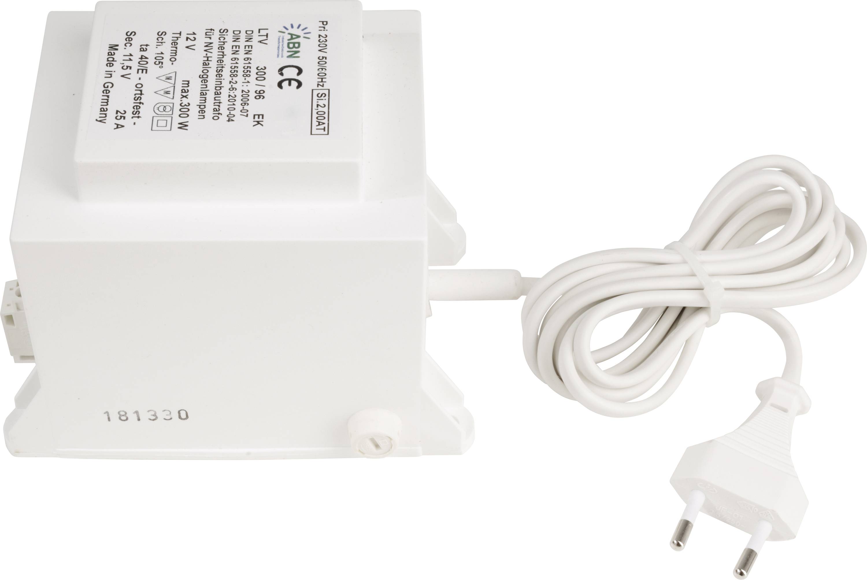 ABN DIM, CV, 11,5V AC, 300 W, IP20 Transformador de LED 15000 - 25000 mA 1 UD(S).