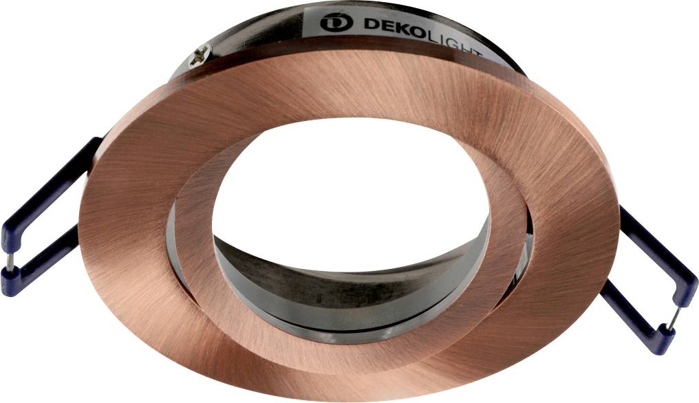 Deko Light Samsola, rund, Kupfer 110038 Difusor de techo GU10 Cobre (cepillado)