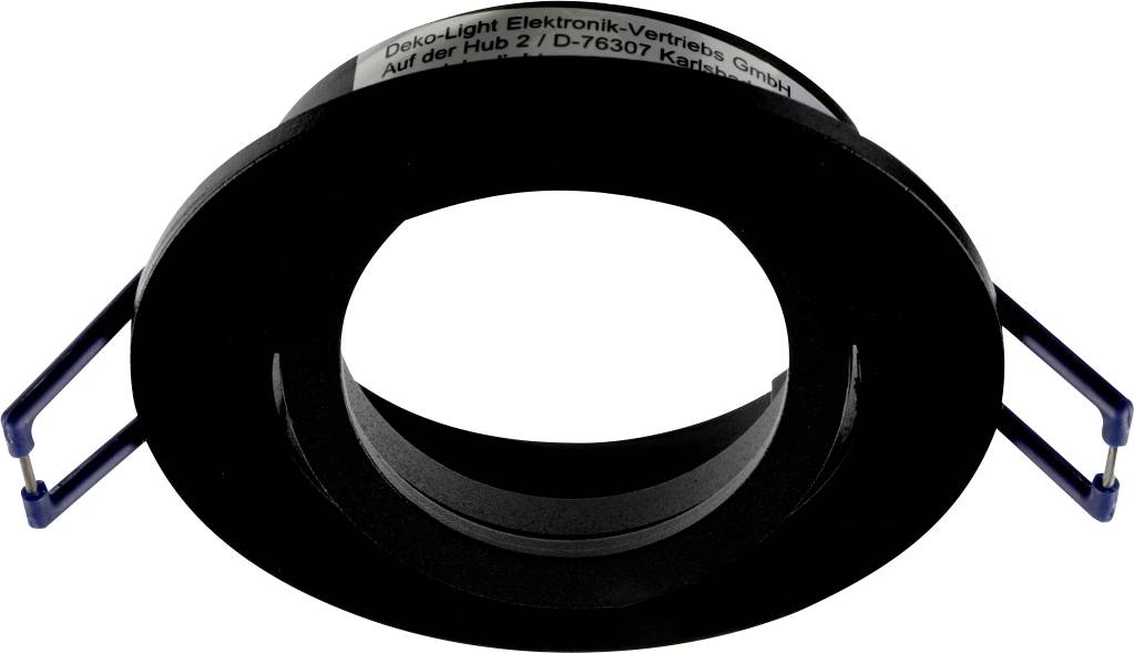 Deko Light Samsola, rund, Schwarz 110043 Difusor de techo GU10 Negro (mate)