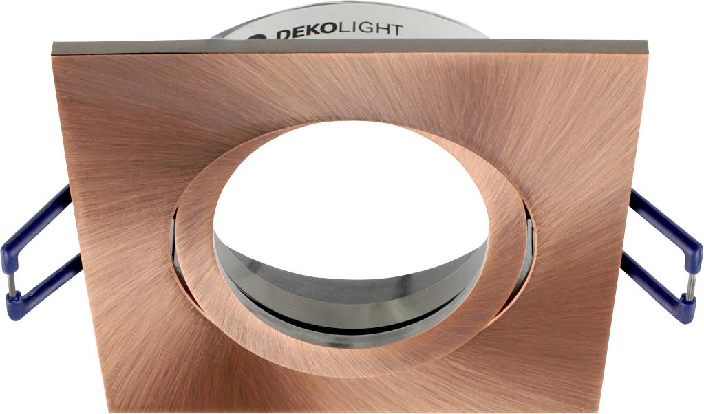Deko Light Samsola, eckig, Kupfer 110044 Difusor de techo GU10 Cobre (cepillado)