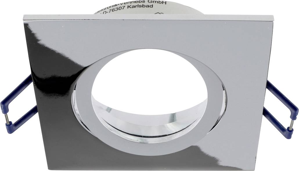 Deko Light Samsola, eckig, glänzend, Silber 110047 Difusor de techo GU10 Plateado (brillante)