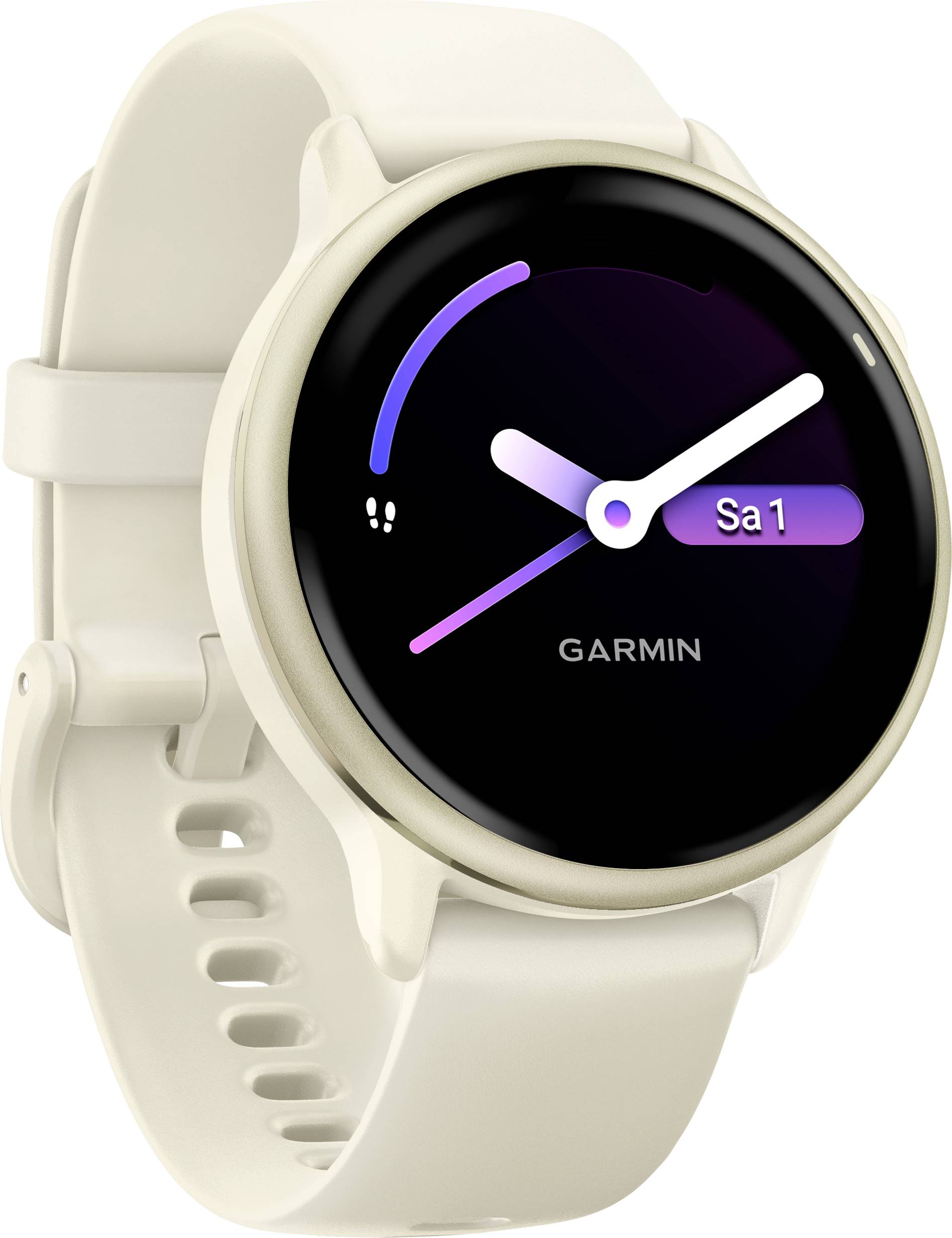 Garmin VIVOACTIVE® 6 Smartwatch Lunar Pearl-0