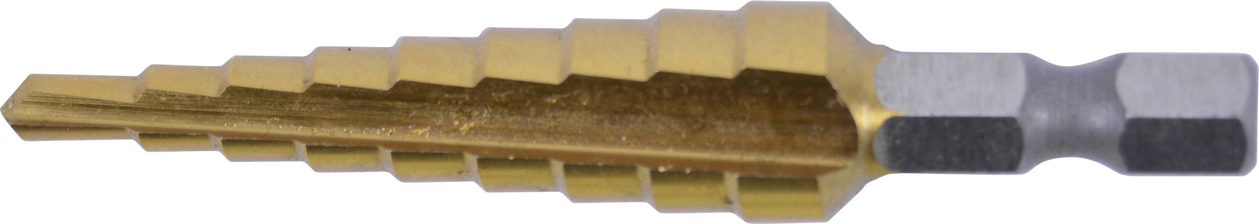 Makita D-40113 D-40113 HSS Brocas escalonadas Longitud total 65 mm Recubierto de titanio Mango hexagonal 1 UD(S).-0