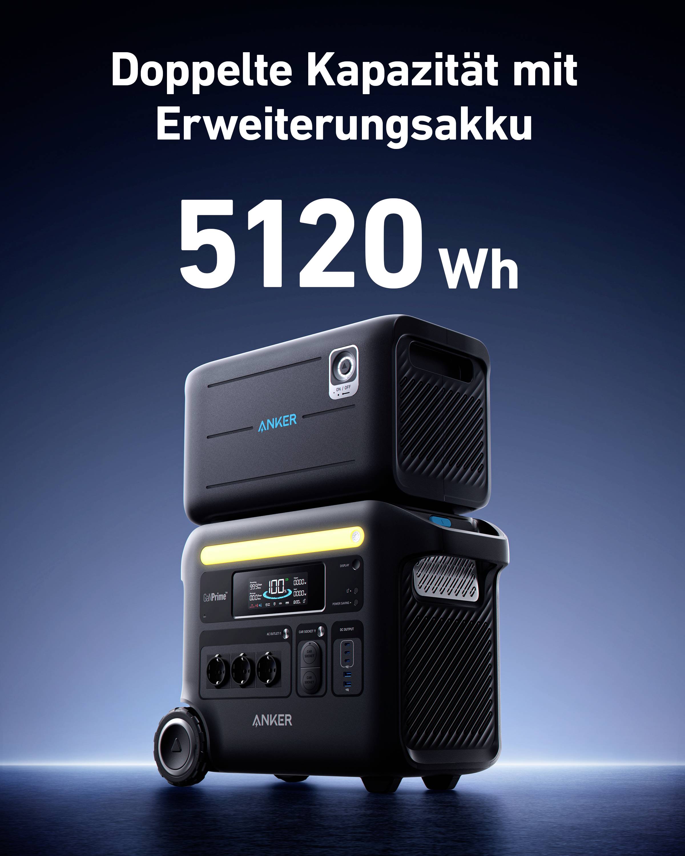Anker SOLIX F2600 Estación generadora Fosfato de litio-hierro Para exteriores-27