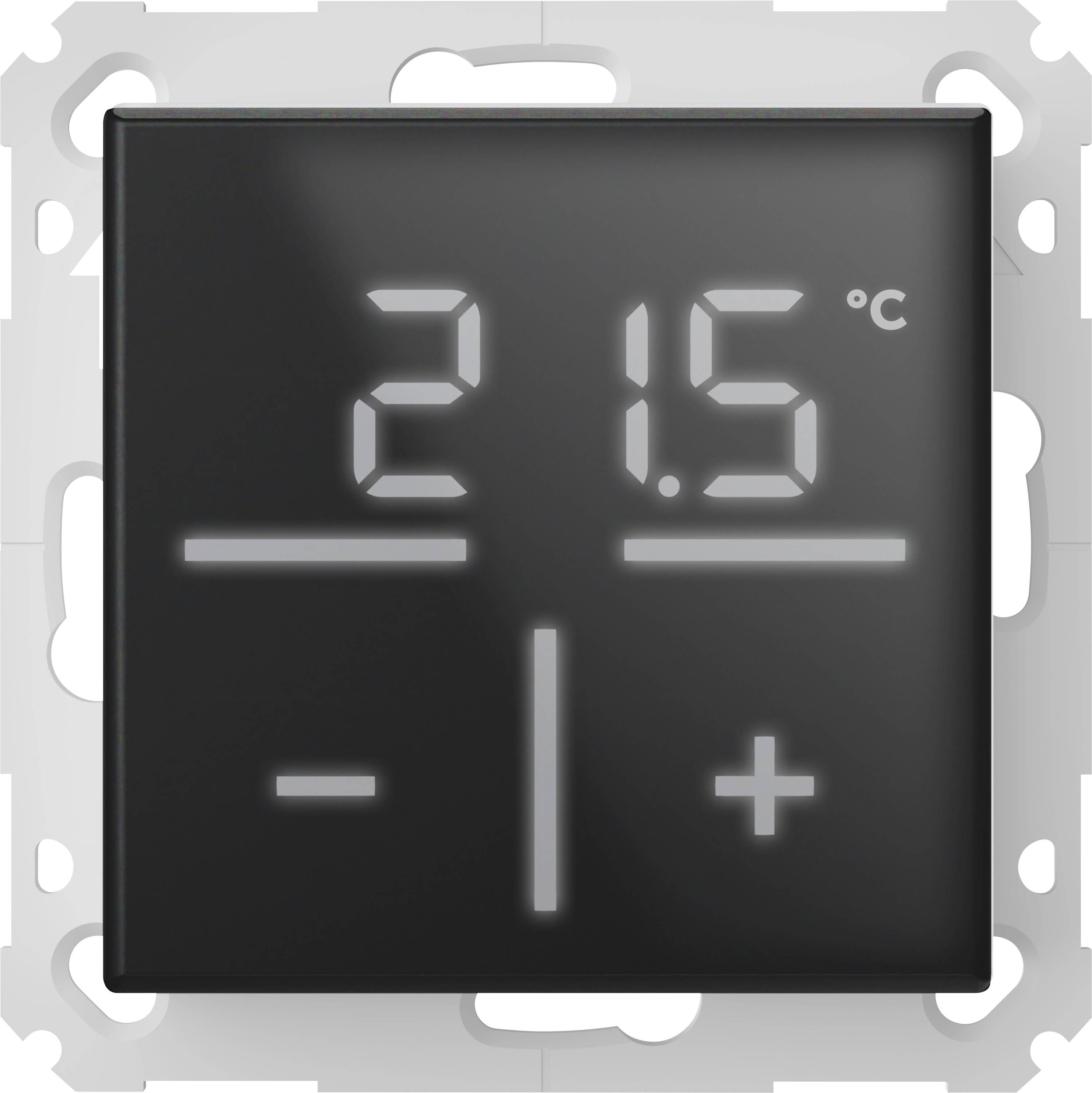 Homematic IP Termostato de pared Funk Glas-Wandthermostat-0