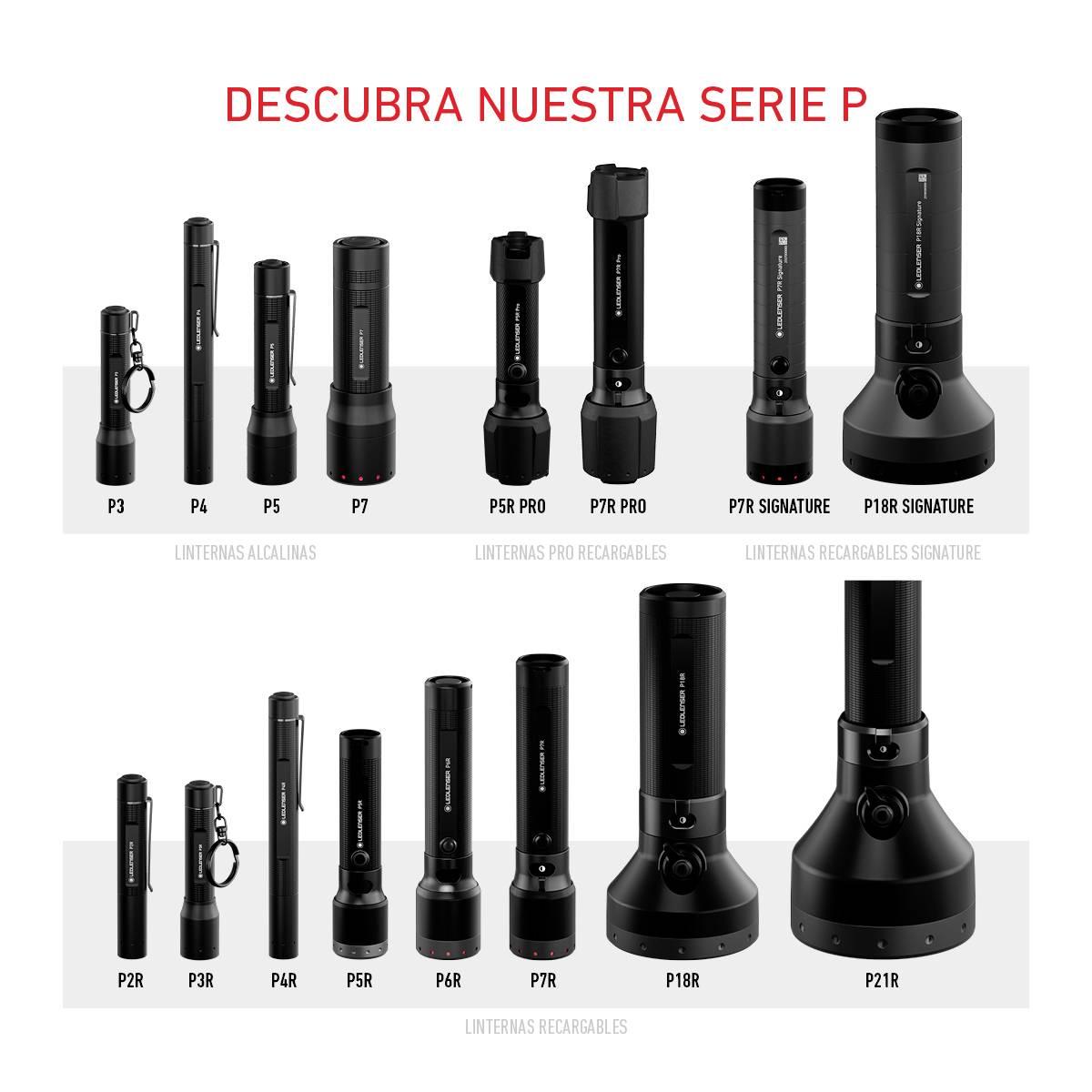 Ledlenser P4R 503099 Linterna de bolsillo Alimentación por baterías, Alimentación por pilas 200 lm 13 h-6