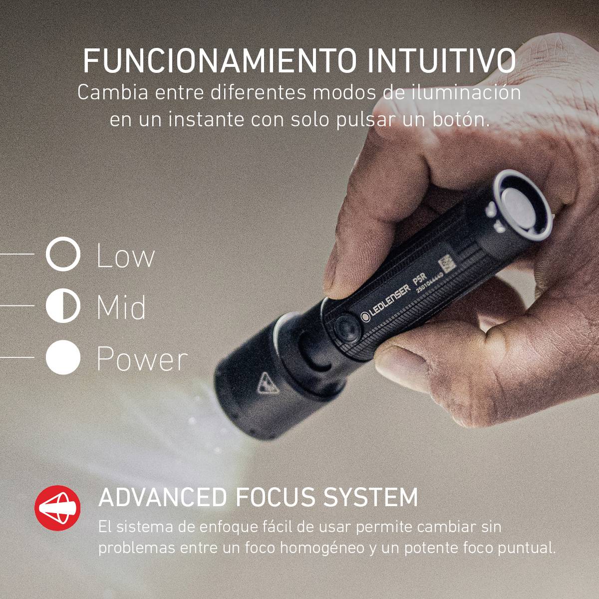 Ledlenser P5R 503109 Linterna de bolsillo Alimentación por baterías, Alimentación por pilas 750 lm 20 h-4