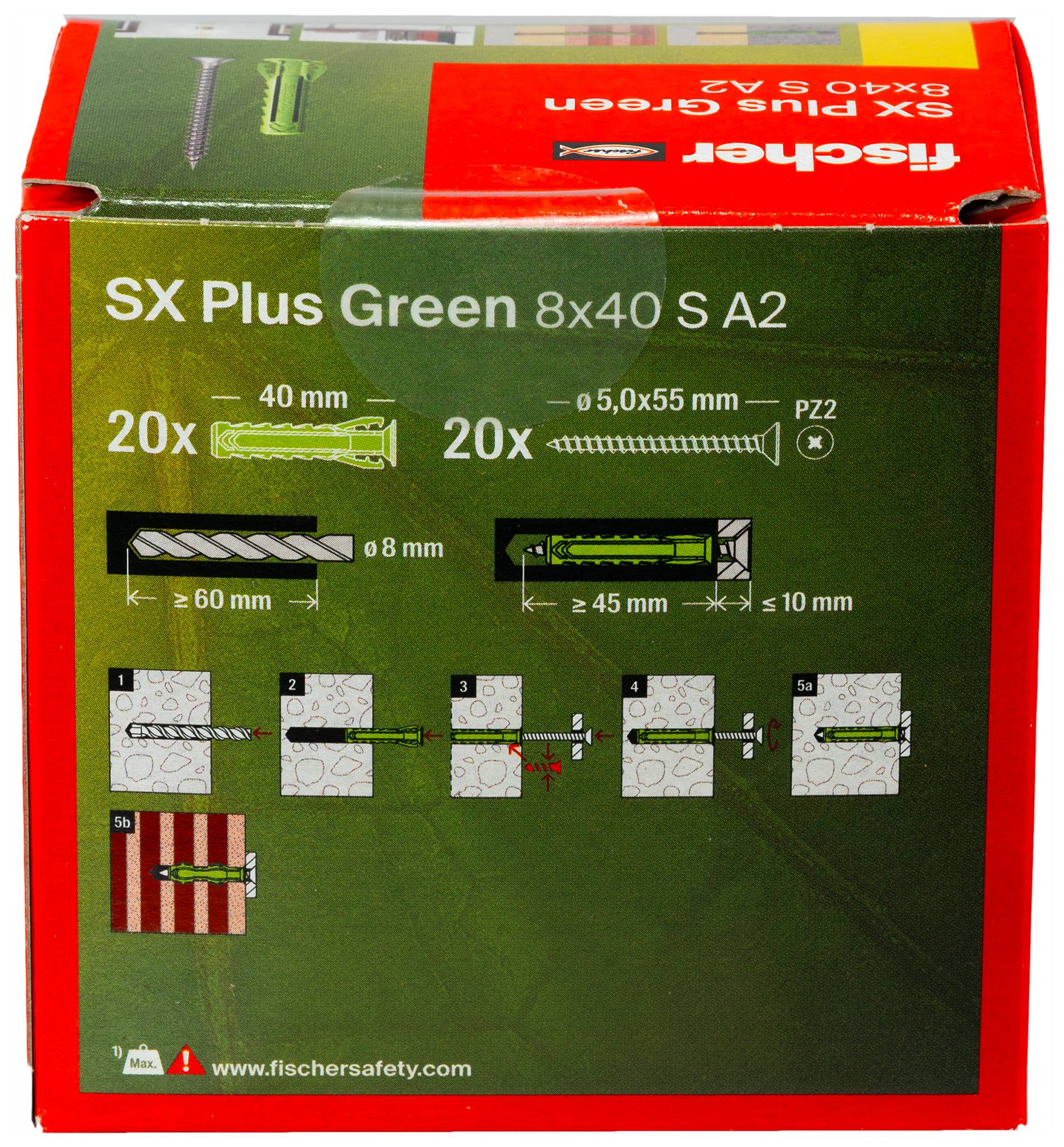 Fischer 567937 SX Plus Green Taco 20 UD(S).-2