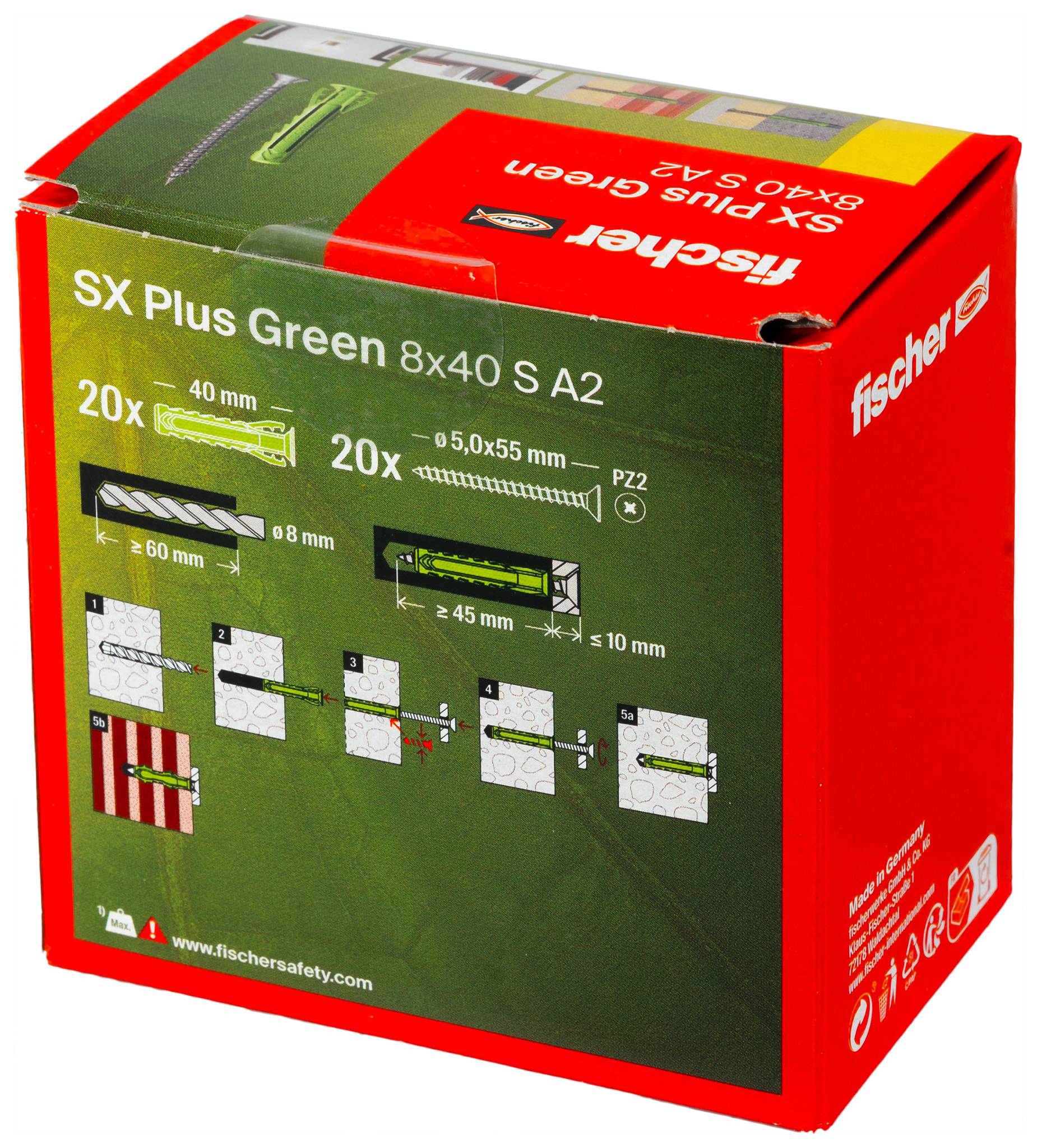 Fischer 567937 SX Plus Green Taco 20 UD(S).-3