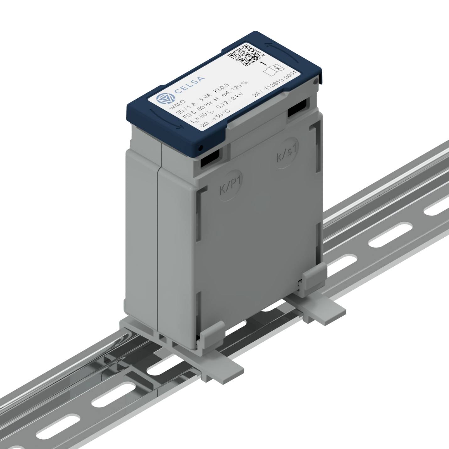 Celsa ALO 50T3012 80/5A 2.5VA Kl. 0.5 70142-0994-0250 Transformador de corriente enchufable Corriente primaria 80 A Corr-2
