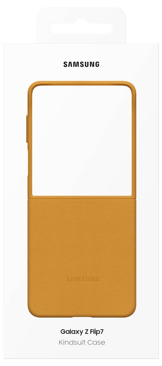 Samsung SAMSUNG Kindsuit Case Z Flip7 Camel Tapa Samsung Galaxy Z Flip 7 Marrón Resistente a los impactos EF-VF766PAEGWW-5