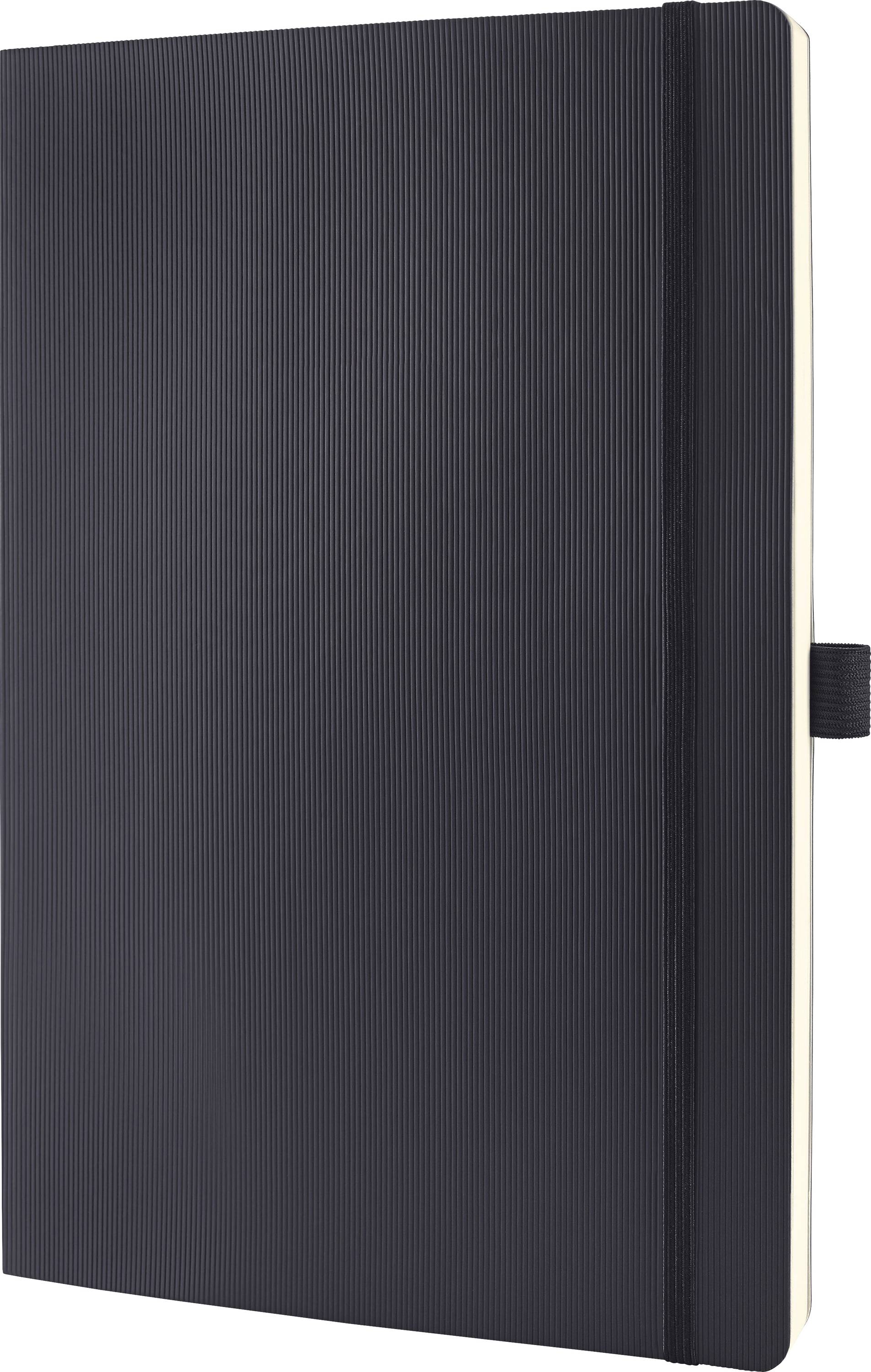 Sigel CO338 Libreta de notas Conceptum Softcover DIN A4 En blanco Schwarz 97 Hoja-0