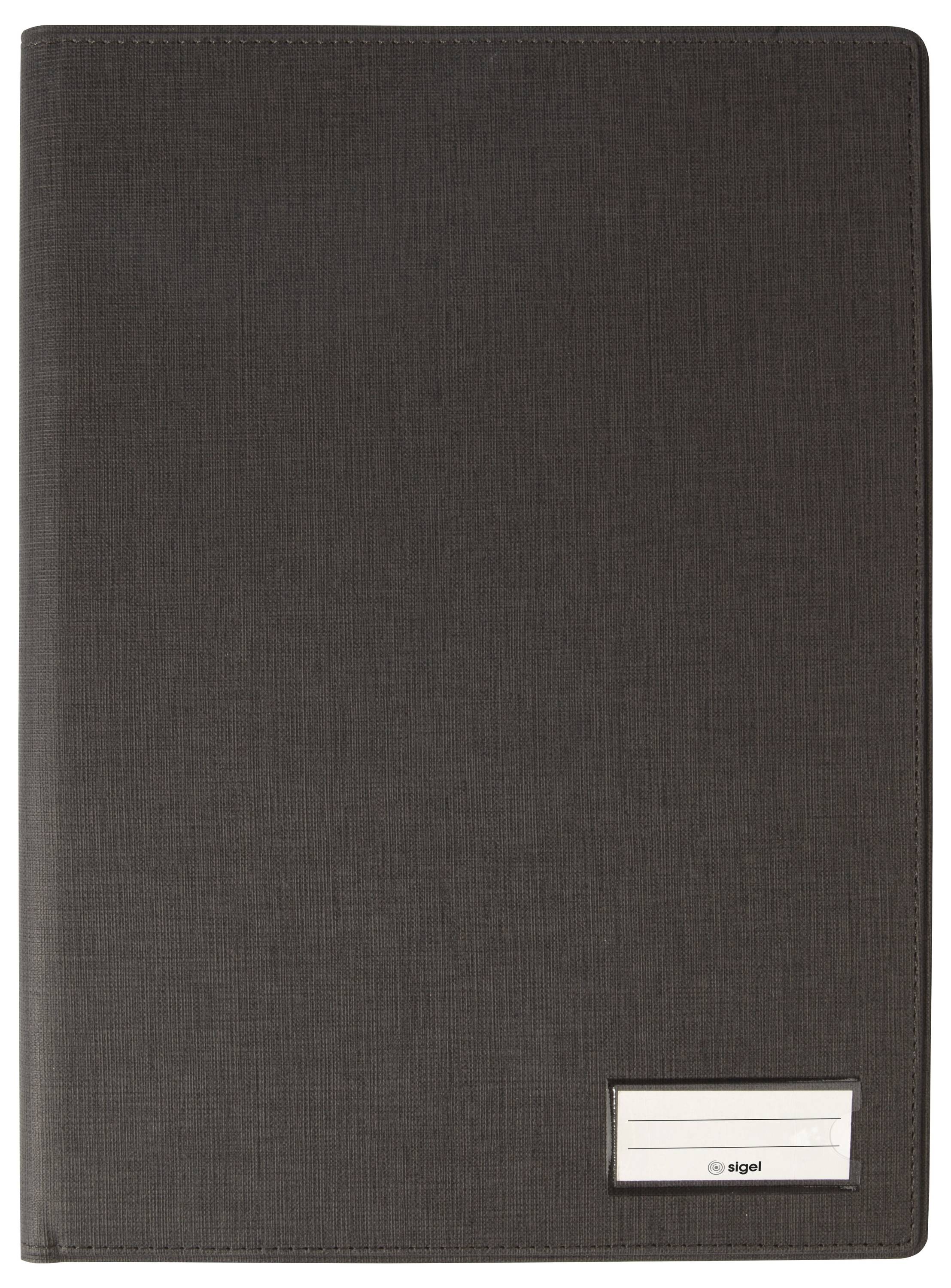 Sigel EF415 Lomo protector para cuaderno de formularios DIN A4 Antracita 1 UD(S).-3