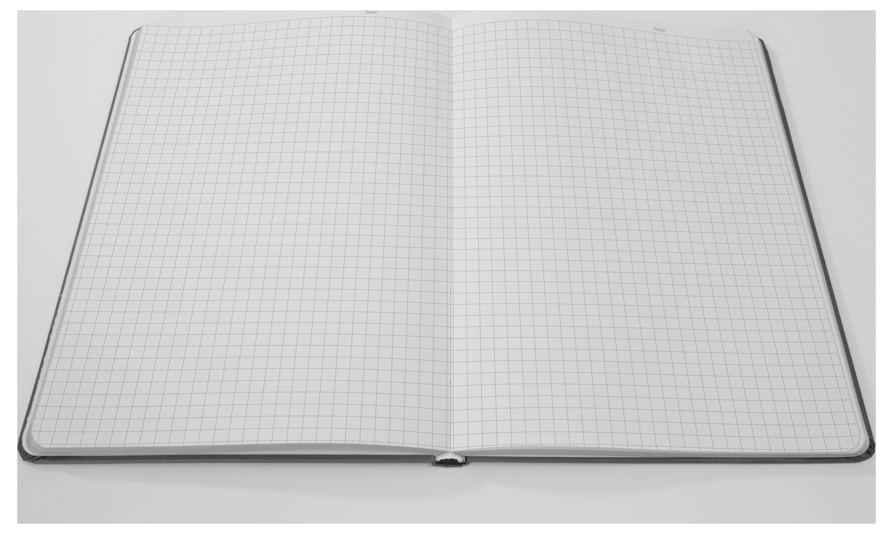Sigel LS204 Libreta de notas Linescape Hardcover DIN A5 De cuadros Azul mediano, Verde neón 88 Hoja-6