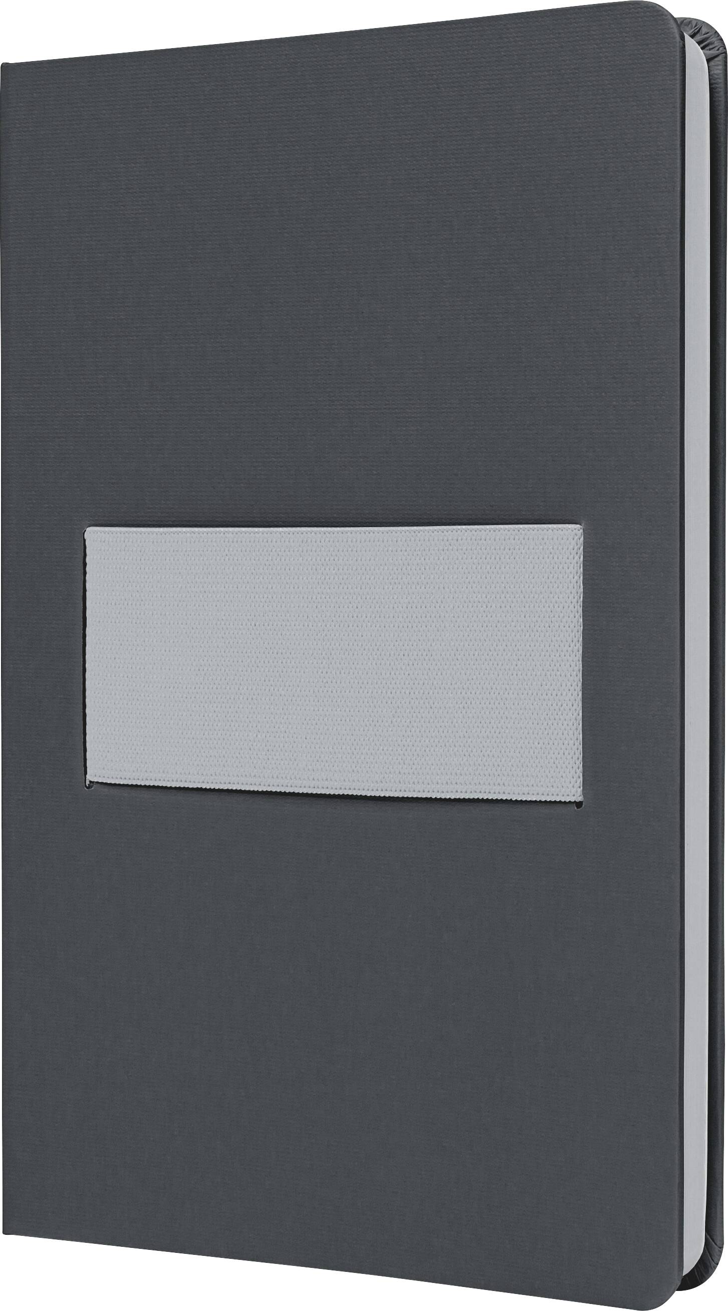 Sigel LS207 Libreta de notas Linescape Hardcover DIN A5 Con líneas Gris oscuro, Gris claro 88 Hoja