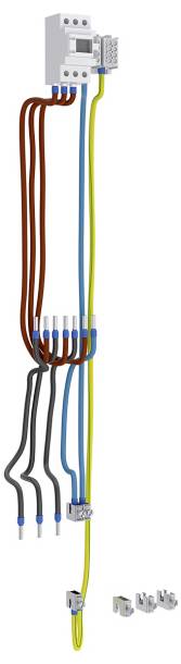 ABN ABNPK10302 ABNPK10302 Kit de cableado Con cerradura 1 UD(S). Piece