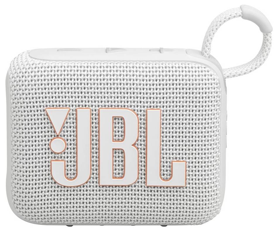 JBL Go 4 Altavoz Bluetooth® Portátil, Antipolvo, Impermeable Blanco-4