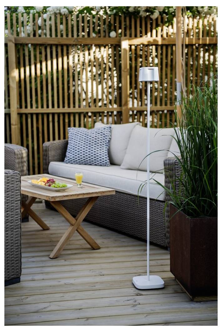 Konstsmide 7831-250 Nice Lámpara solar de pie para exteriores LED LED Blanco-9