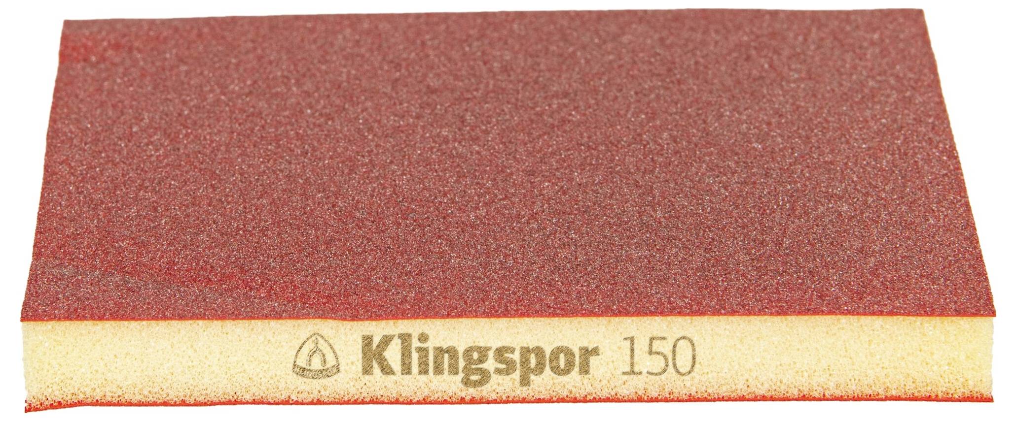 Klingspor 353263 Esponjas de lijado SW 501 TR, corindón, grano 150, 96 x 123 x 12,5 mm 100 UD(S).