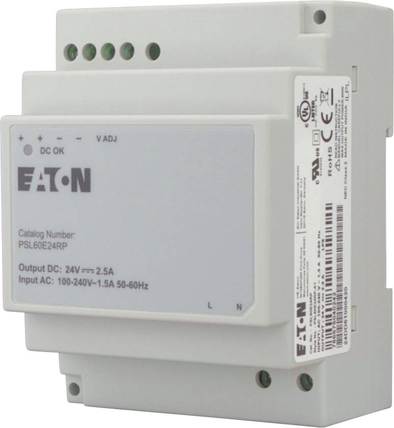 Eaton EP-401404 Alimentación de corriente 24 V 2.5 A 60 W-0