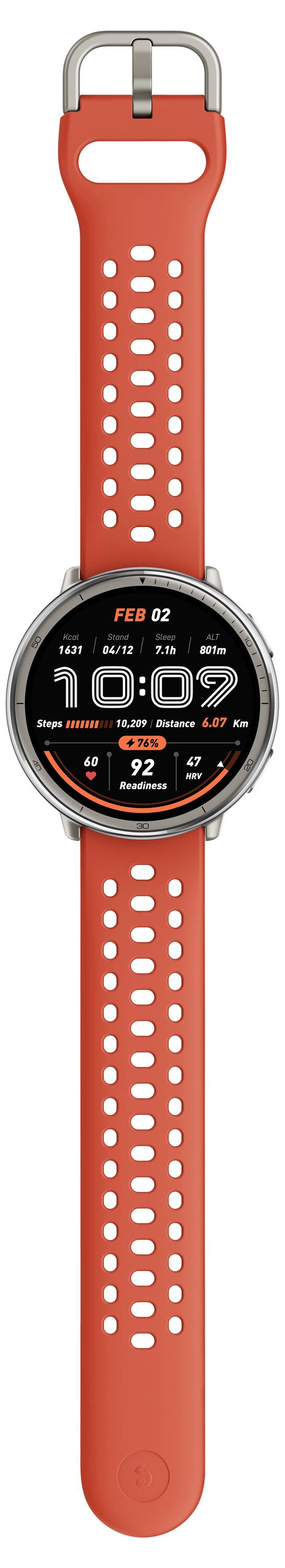 Amazfit Active 2 NFC Round Premium Smartwatch Schwarz-11