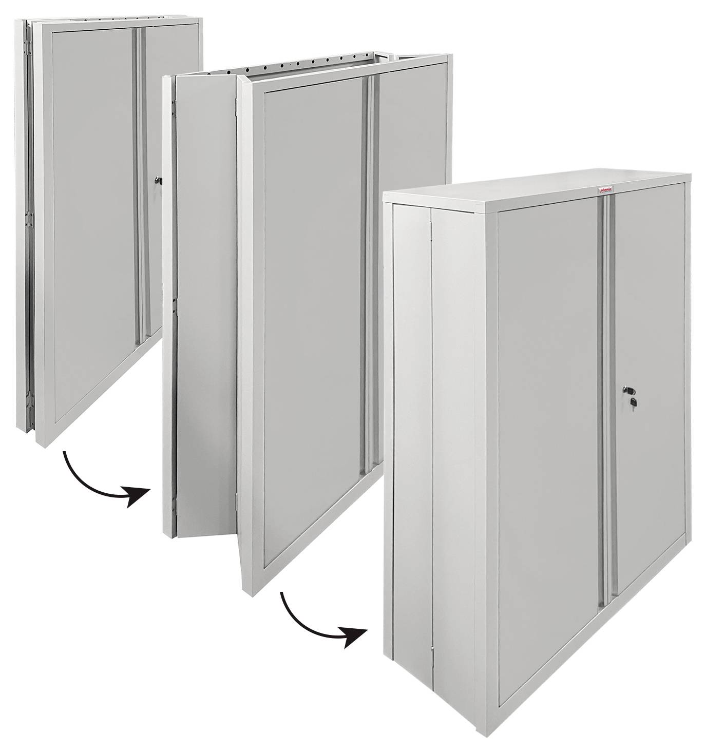 Phoenix SCF1491GGK Series SCF Armario para llaves Acero Con cerradura de llave, Bloqueable, Con doble puerta-15