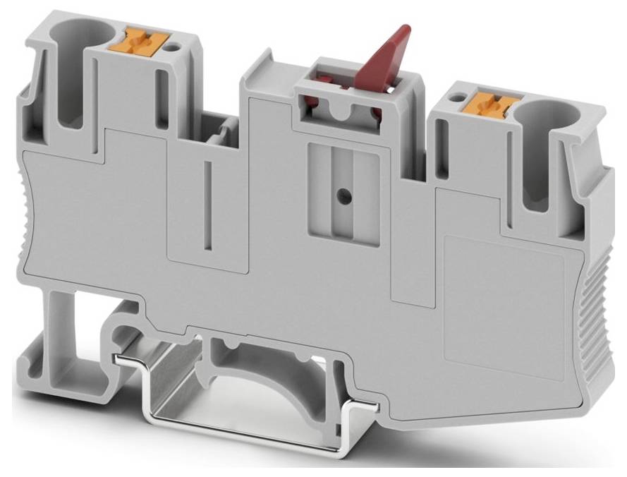 Phoenix Contact 1020177 Borne seccionador con cuchilla Terminal Push-In Gris 50 UD(S).-0