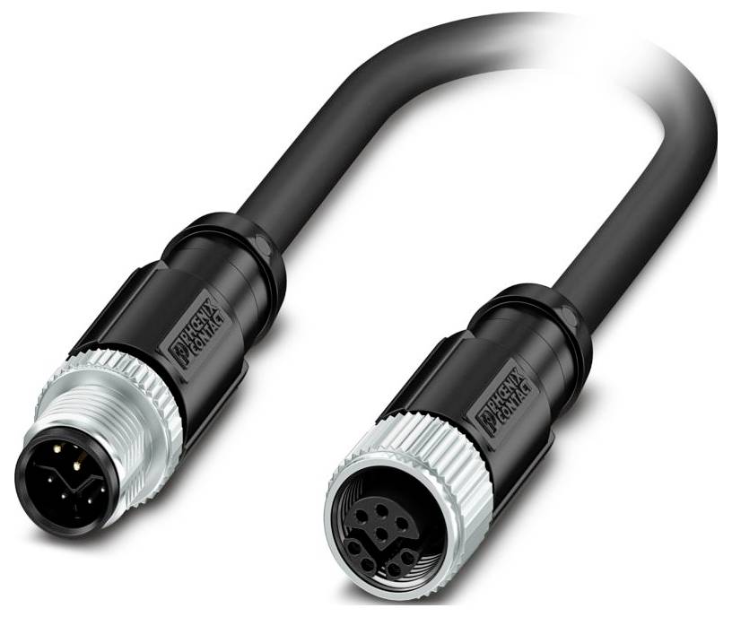 Phoenix Contact 1057782 Cable de conexión de sensor/actuador M12 Conector recto sobre acoplamiento recto 2 m Número de polos: 8 1 UD(S).