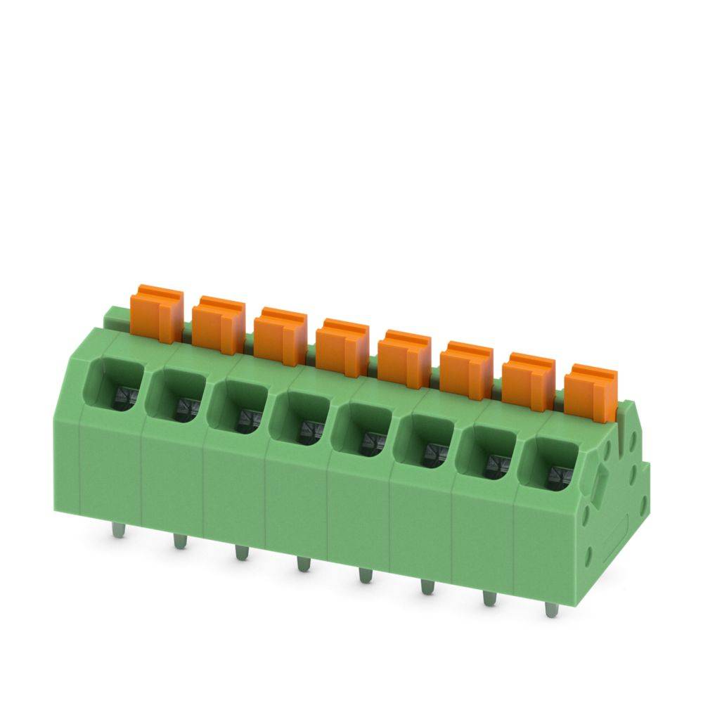 Phoenix Contact 1862107 Terminal para placas de circuito impreso 1.5 mm² Número de polos 8 Verde 50 UD(S).-0