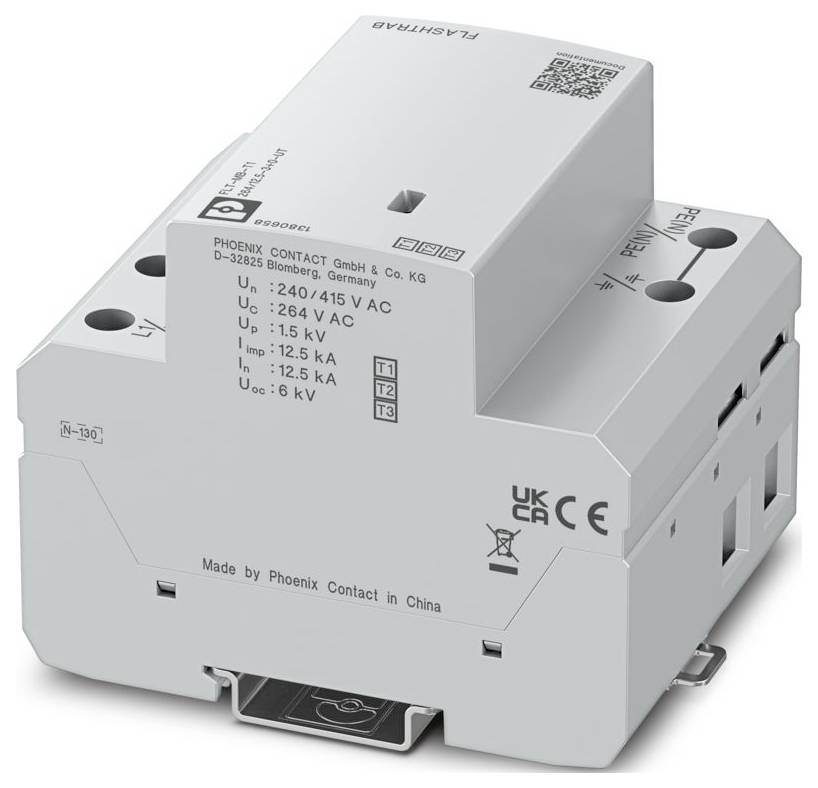 Phoenix Contact 1380658 FLT-MB-T1-264/12.5-3+0-UT Descargador combinado 1 UD(S).
