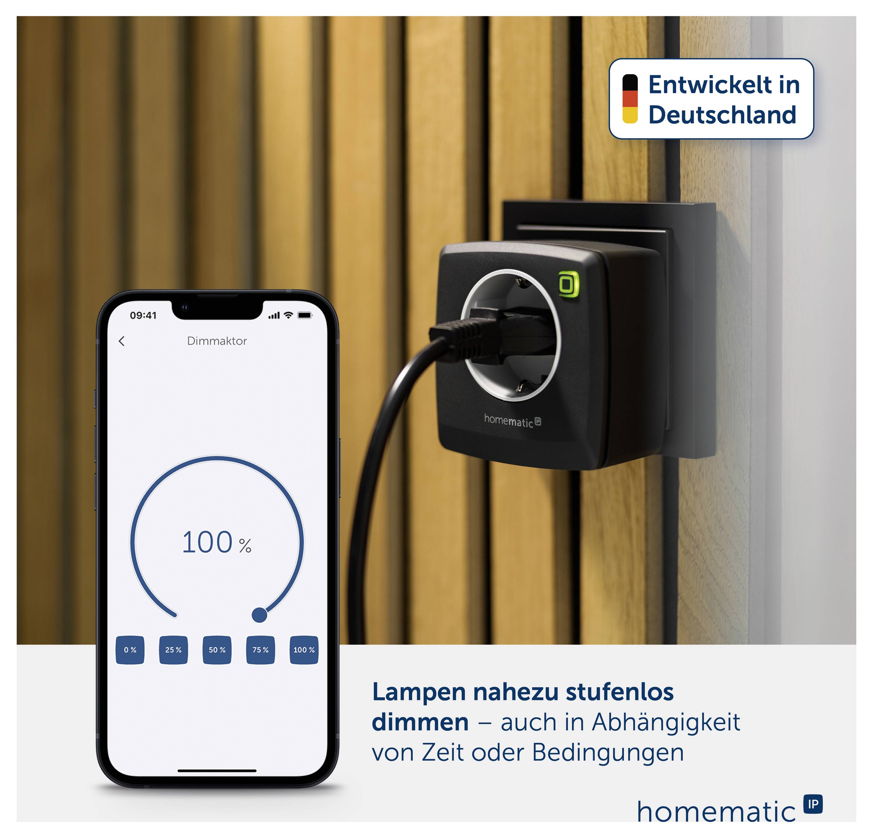 Homematic IP Toma de corriente por radiofrecuencia HmIP-PDT-A-1