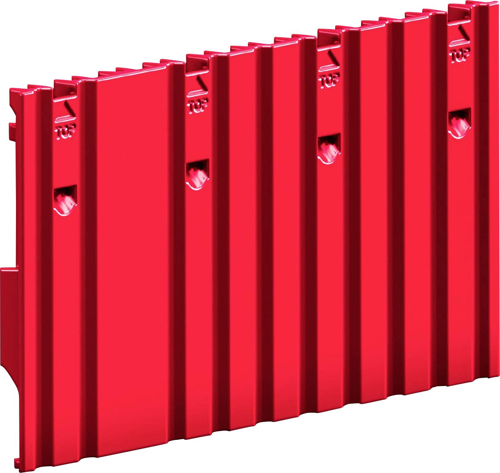 Rittal 9365020 Tiras de recubrimiento para la placa y el módulo base de RiLineX Cinta recubridora 10 UD(S).-0