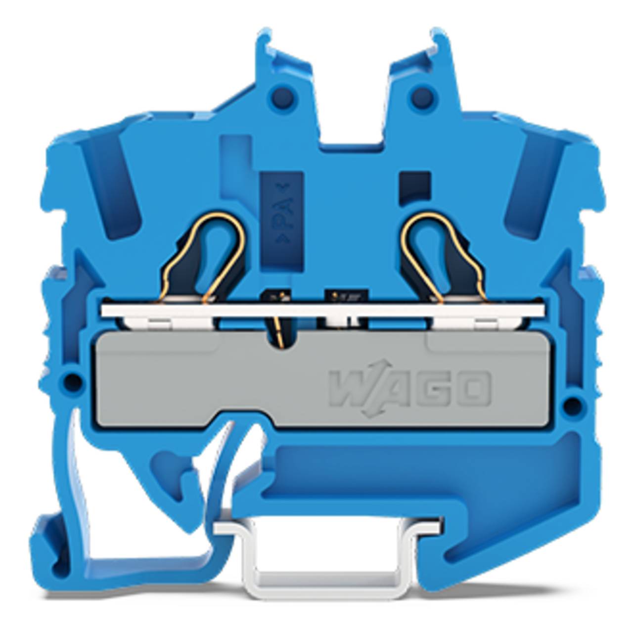 WAGO 2052-1204 Borne de paso Borne Blau 100 UD(S). Piece-0