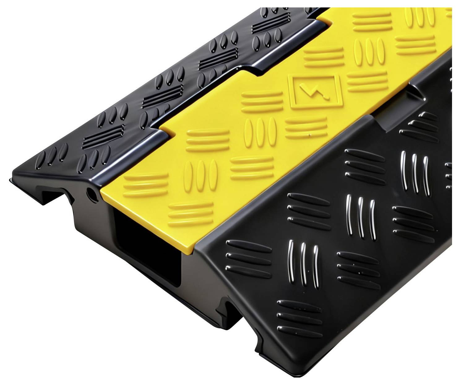 TRU COMPONENTS Puente de cables TC-14926312 TPU, Caucho Negro/amarillo Número de canales: 1 1 m Contenido: 1 UD(S).-6