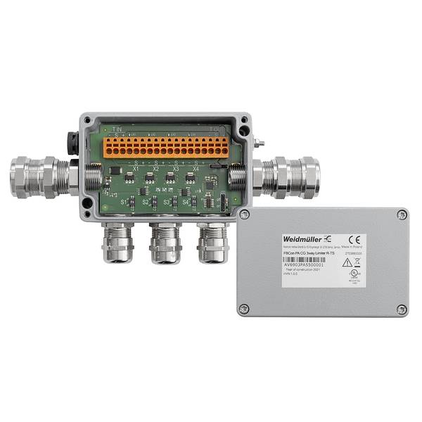 Weidmüller FBCON PA CG 3WAY LIMITER R-TS 2703860000 Módulo distribuidor Distribuidor estándar PROFIBUS-PA con limitador de tensión 1 UD(S).