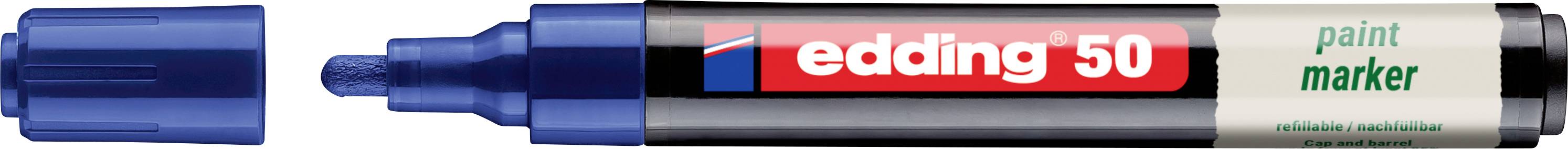 Edding 50 EcoLine 4-50-003 Marcador de pintura Blau 2 mm, 3 mm