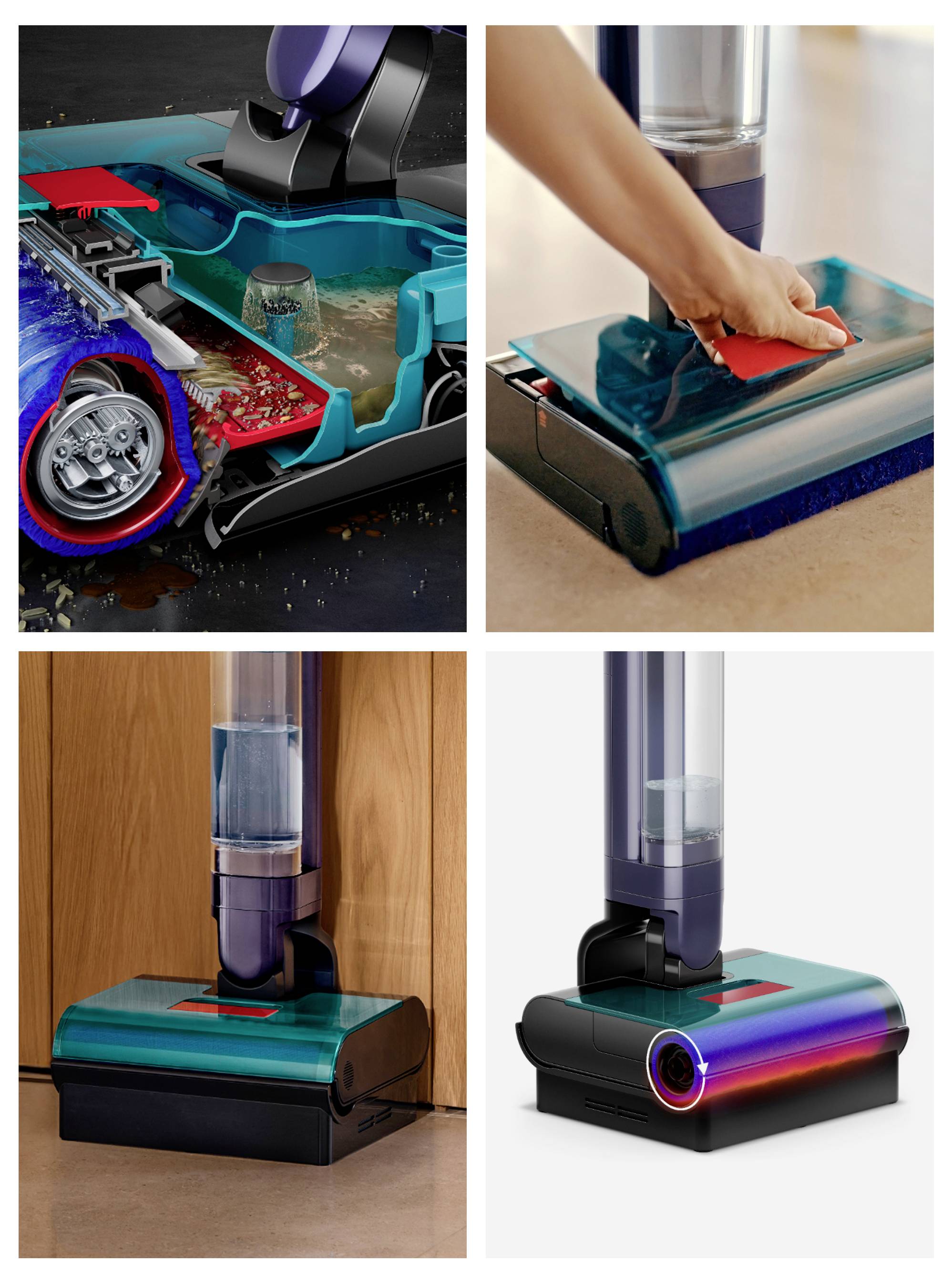 dyson clean+wash Hygiene 432030-01 Aspirador en mojado/seco con batería-5