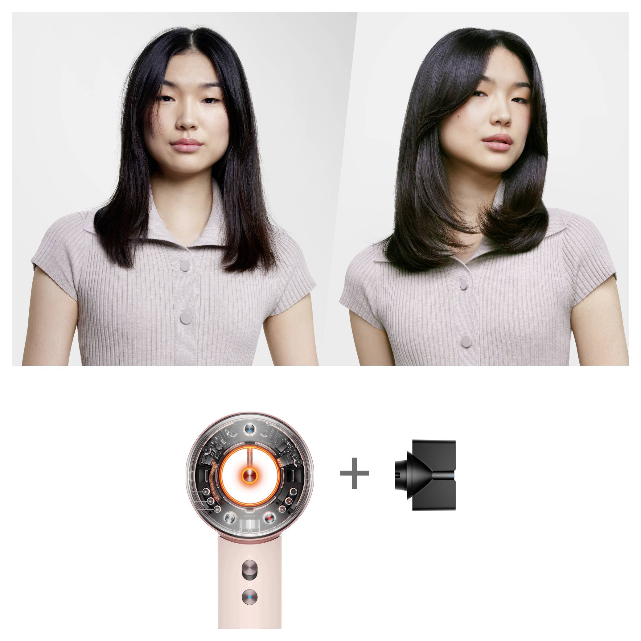 dyson Supersonic™ Nural HD 16 Secador de cabello Rosa, Oro rosado-17