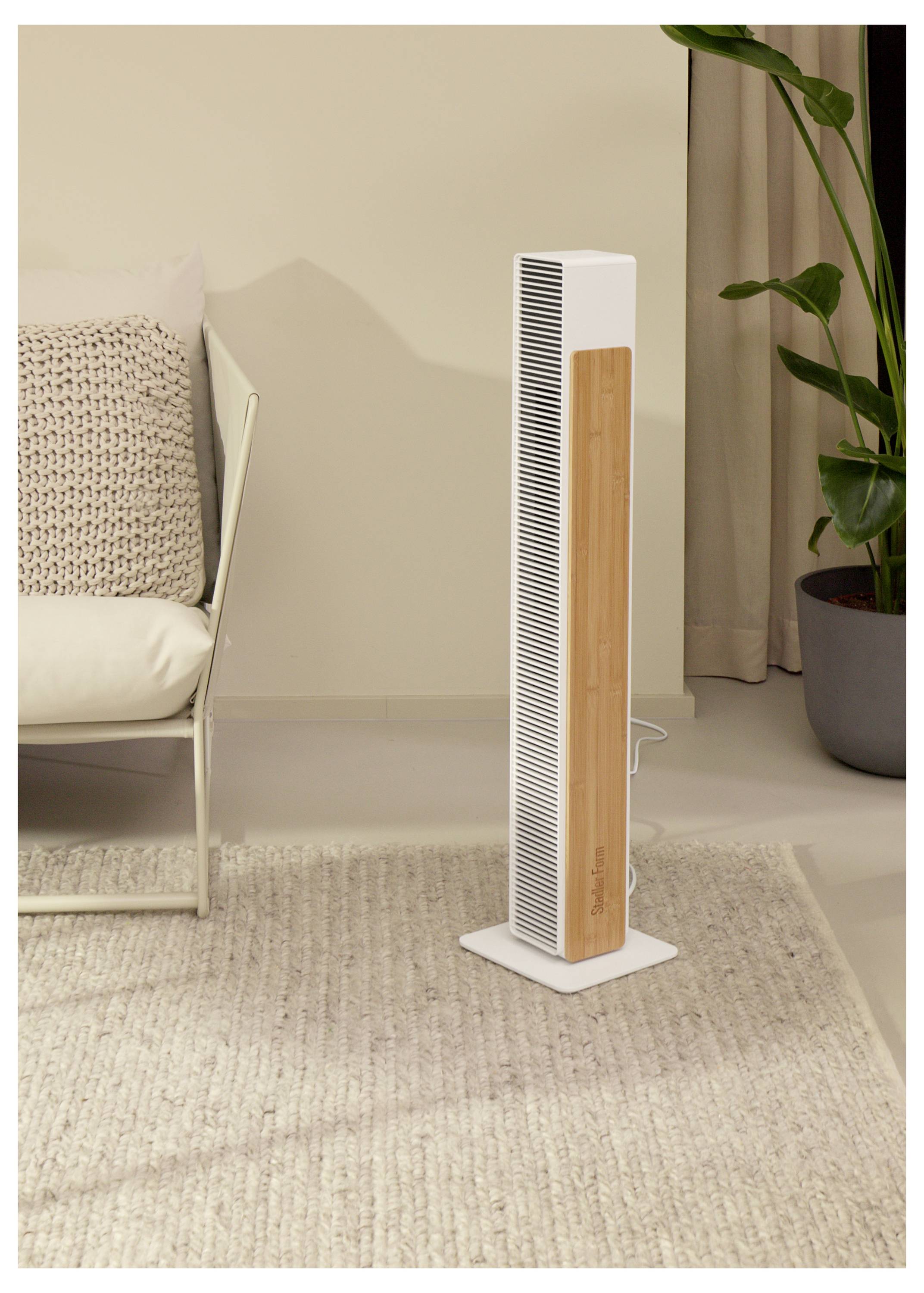 Stadler Form Nick Ventilador de torre 2 W, 30 W ( x x ) 109 x 956 x 139 mm Blanco-8